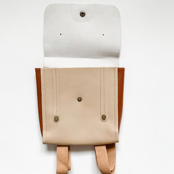 Cream Bear Backpack