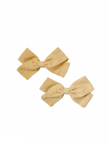 Bow Clips- Yellow