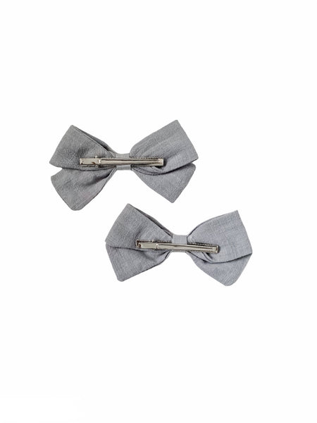 Bow Clips- Blue