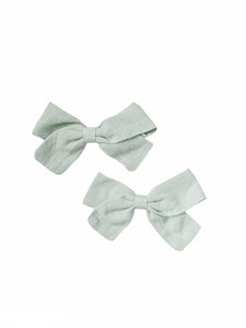 Bow Clips- Green